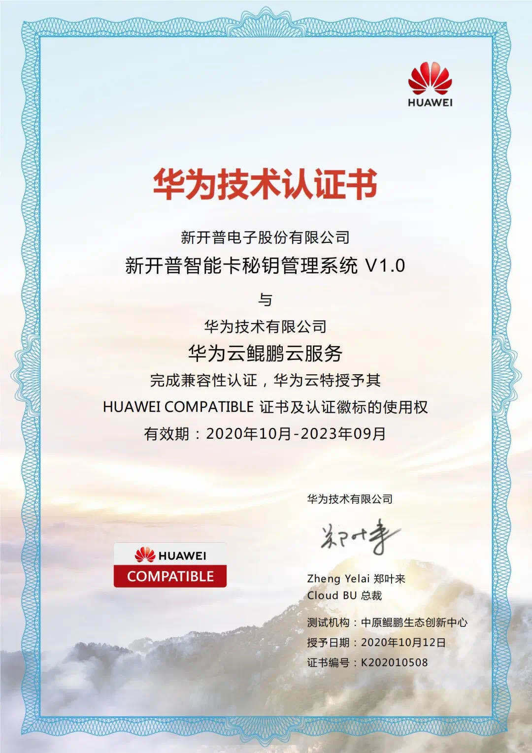 实力打call！9965必赢网址荣获华为三项技术认证！(图3)